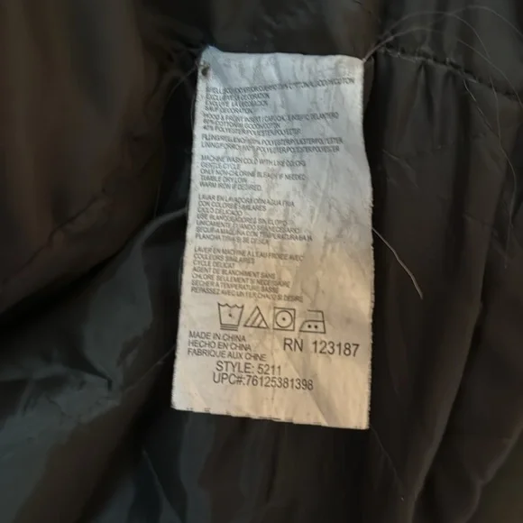 California State Parks Dickies hooded jacket plaid Size Medium - Picture 8 of 9